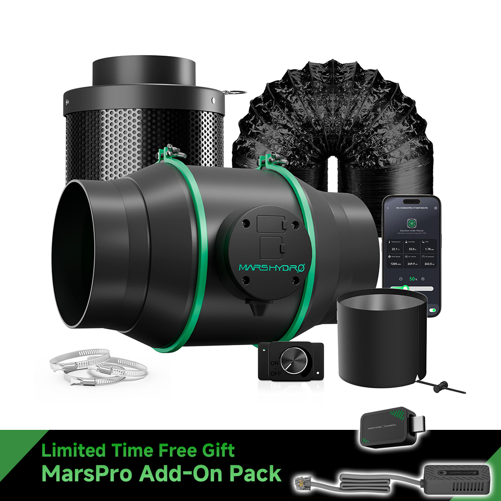 Mars Hydro iFresh 6インチ ファン+カーボンフィルター コンボ